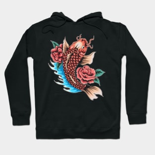 Koi Fish Japan Hoodie